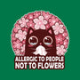 Allergic To People Not To Flowers-None-Adjustable Tote-Bag-erion_designs