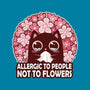 Allergic To People Not To Flowers-None-Adjustable Tote-Bag-erion_designs