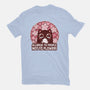 Allergic To People Not To Flowers-Womens-Fitted-Tee-erion_designs