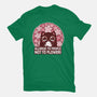 Allergic To People Not To Flowers-Womens-Fitted-Tee-erion_designs