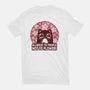 Allergic To People Not To Flowers-Womens-Fitted-Tee-erion_designs