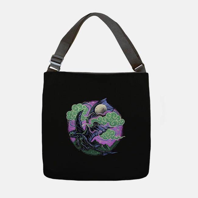 Purple Night-None-Adjustable Tote-Bag-momma_gorilla