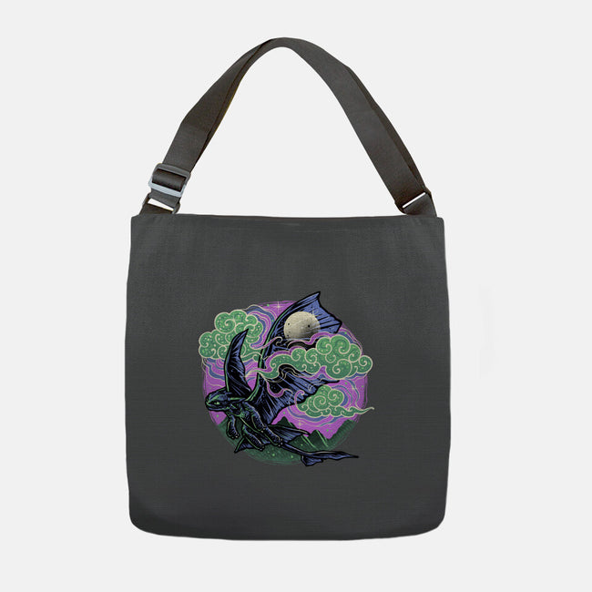 Purple Night-None-Adjustable Tote-Bag-momma_gorilla