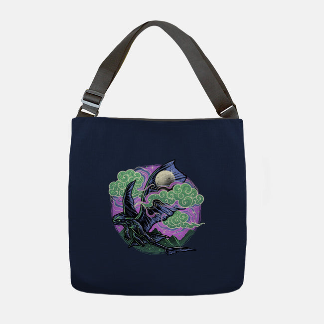 Purple Night-None-Adjustable Tote-Bag-momma_gorilla