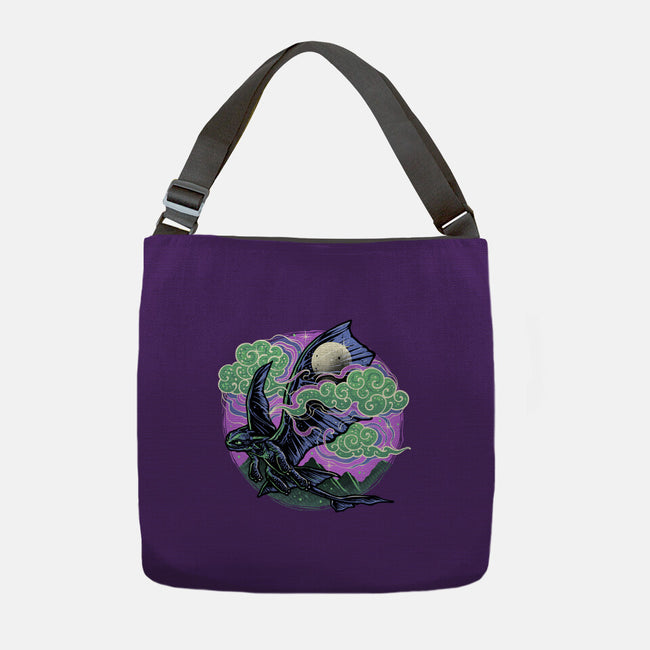 Purple Night-None-Adjustable Tote-Bag-momma_gorilla
