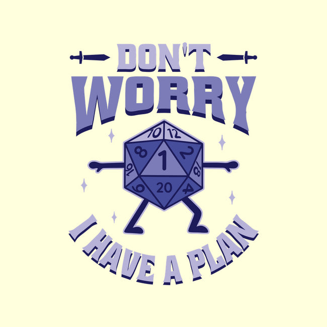 Don't Worry I Have A Plan-None-Adjustable Tote-Bag-brunopires