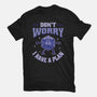 Don't Worry I Have A Plan-Womens-Fitted-Tee-brunopires