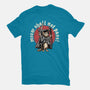 Meow Shall Not Pass-Womens-Fitted-Tee-momma_gorilla