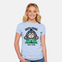 Happy Spring-Womens-Fitted-Tee-jrberger