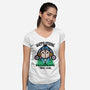 Happy Spring-Womens-V-Neck-Tee-jrberger