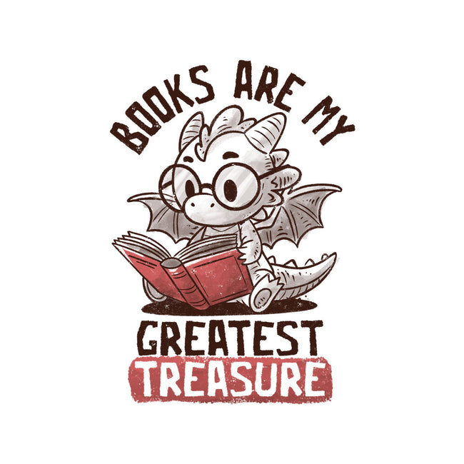 Books Are My Greatest Treasure-Womens-Basic-Tee-koalastudio