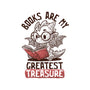 Books Are My Greatest Treasure-Womens-Basic-Tee-koalastudio