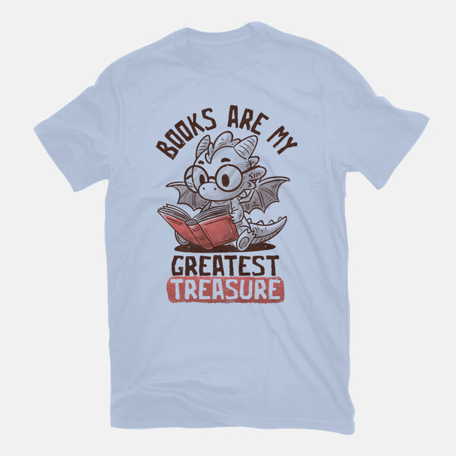 Books Are My Greatest Treasure-Mens-Basic-Tee-koalastudio