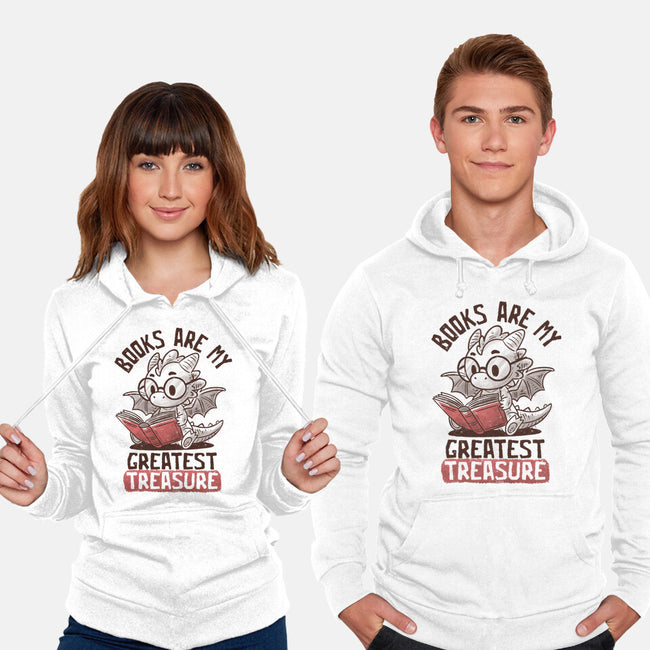 Books Are My Greatest Treasure-Unisex-Pullover-Sweatshirt-koalastudio