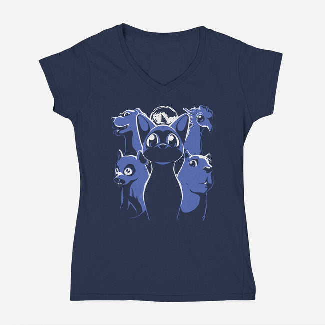 Flow Crew-Womens-V-Neck-Tee-estudiofitas