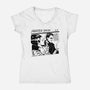 The Monster Youth-Womens-V-Neck-Tee-demonigote