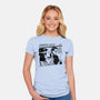 The Monster Youth-Womens-Fitted-Tee-demonigote