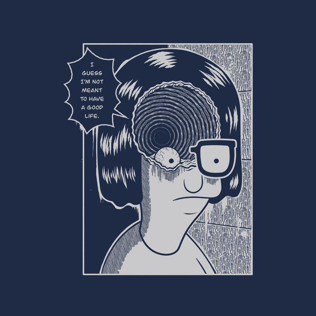 Downward Spiral-Womens-Fitted-Tee-Jorgetiradoart