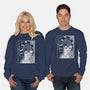 Downward Spiral-Unisex-Crew Neck-Sweatshirt-Jorgetiradoart