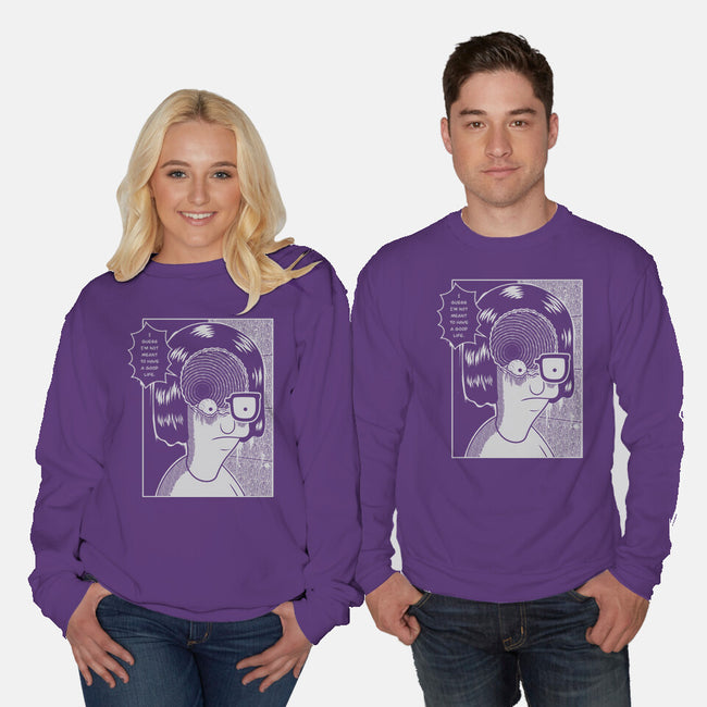 Downward Spiral-Unisex-Crew Neck-Sweatshirt-Jorgetiradoart