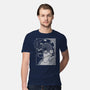 Downward Spiral-Mens-Premium-Tee-Jorgetiradoart