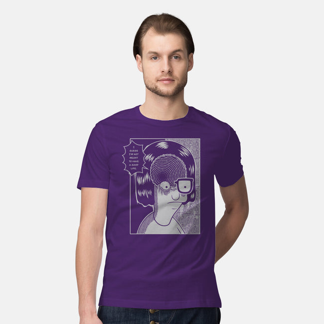 Downward Spiral-Mens-Premium-Tee-Jorgetiradoart