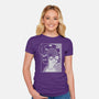 Downward Spiral-Womens-Fitted-Tee-Jorgetiradoart
