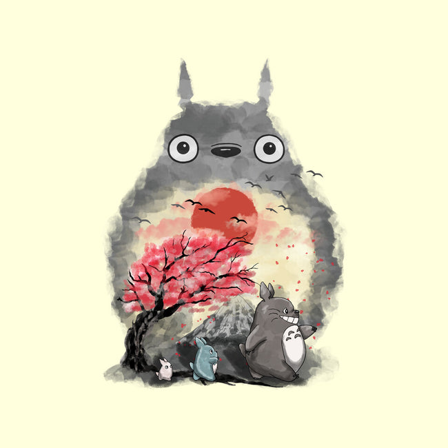 Totoro Japan Cherry Blossom-None-Adjustable Tote-Bag-JamesQJO