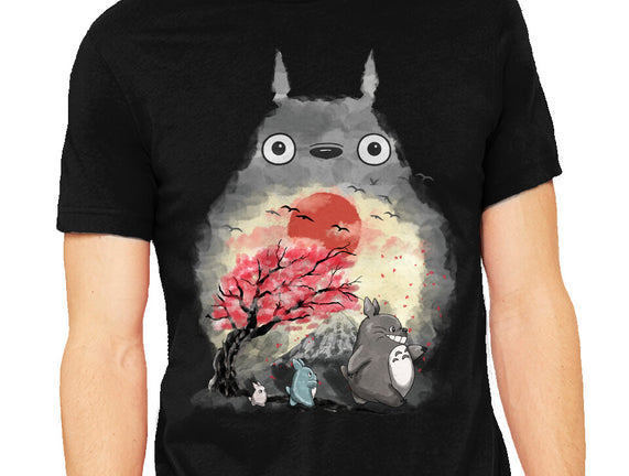 Totoro Japan Cherry Blossom