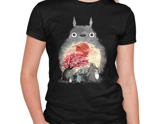 Totoro Japan Cherry Blossom