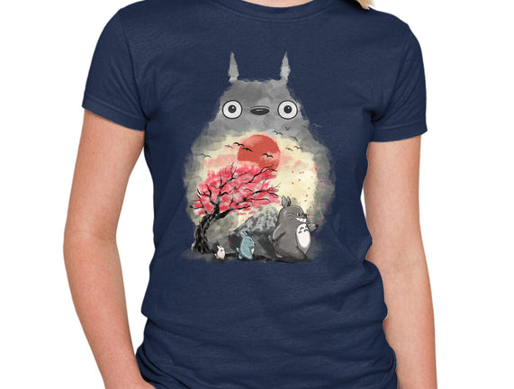 Totoro Japan Cherry Blossom