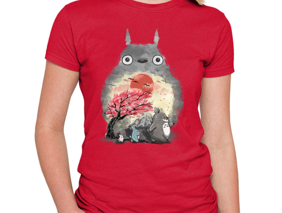 Totoro Japan Cherry Blossom