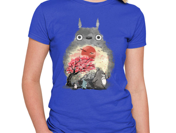Totoro Japan Cherry Blossom