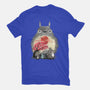 Totoro Japan Cherry Blossom-Womens-Fitted-Tee-JamesQJO