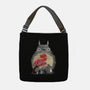 Totoro Japan Cherry Blossom-None-Adjustable Tote-Bag-JamesQJO