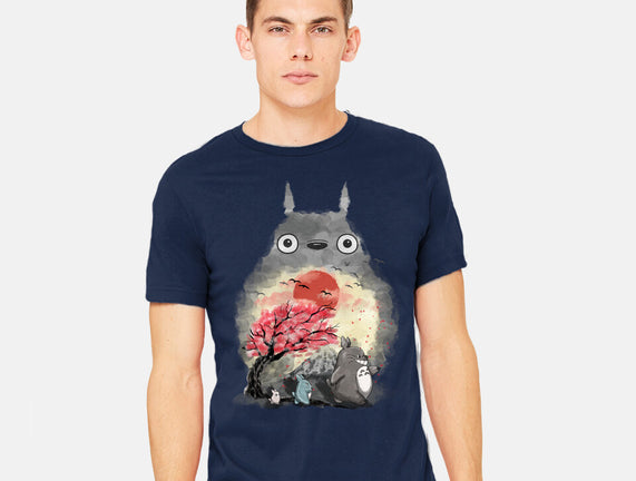 Totoro Japan Cherry Blossom