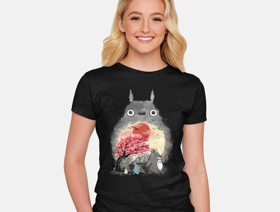 Totoro Japan Cherry Blossom