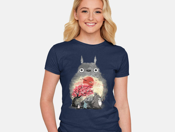 Totoro Japan Cherry Blossom