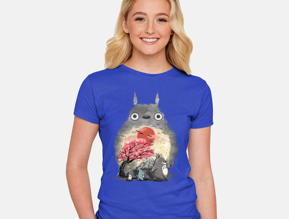 Totoro Japan Cherry Blossom