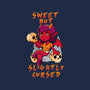 Sweet But Slightly Cursed-Unisex-Crew Neck-Sweatshirt-FunkVampire
