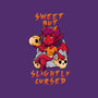 Sweet But Slightly Cursed-Womens-Fitted-Tee-FunkVampire