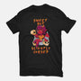 Sweet But Slightly Cursed-Womens-Fitted-Tee-FunkVampire