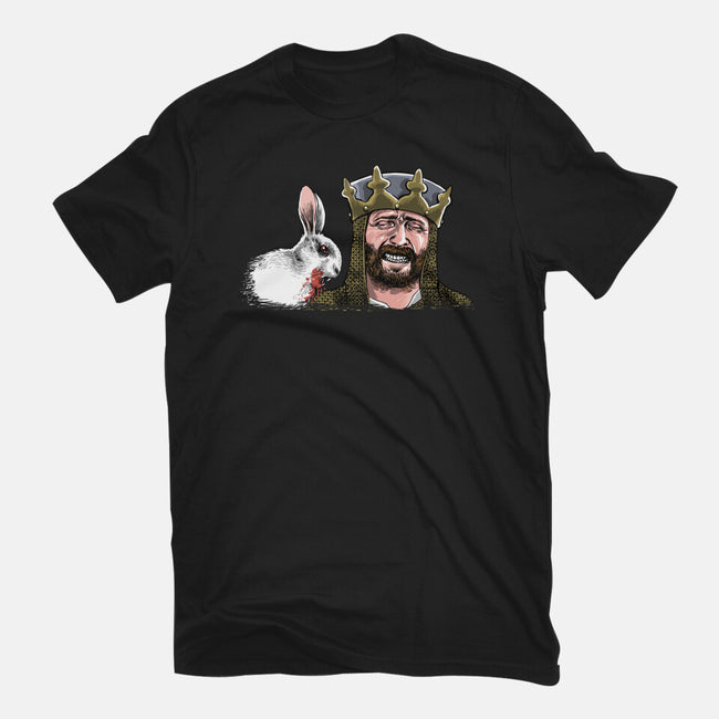 The Killer Rabbit-Womens-Fitted-Tee-zascanauta