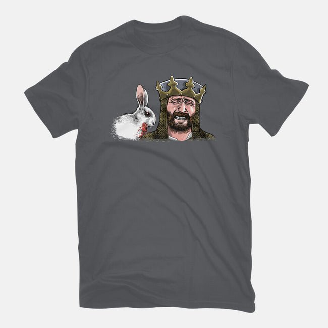 The Killer Rabbit-Womens-Fitted-Tee-zascanauta