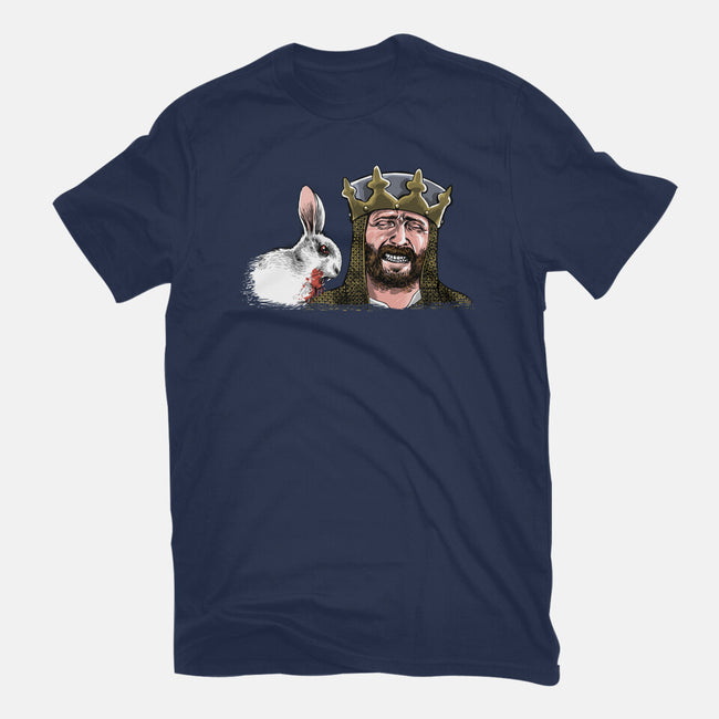 The Killer Rabbit-Womens-Fitted-Tee-zascanauta