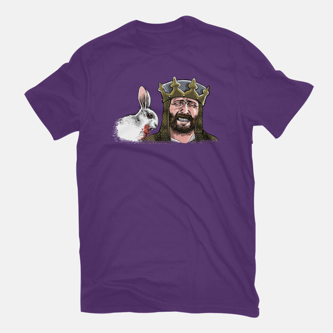 The Killer Rabbit-Womens-Fitted-Tee-zascanauta