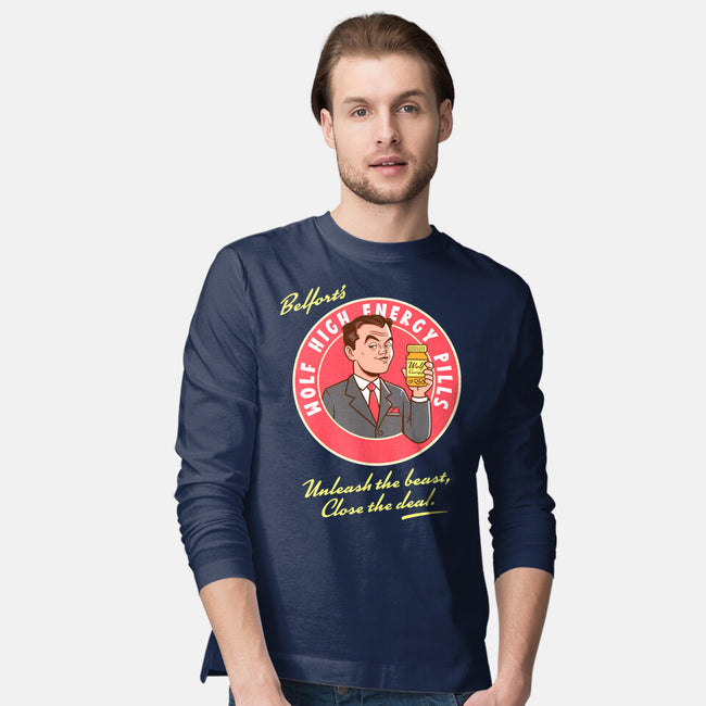 Wolf High Energy-Mens-Long Sleeved-Tee-P1yu5h