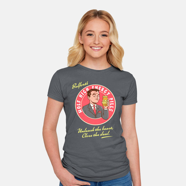 Wolf High Energy-Womens-Fitted-Tee-P1yu5h