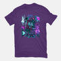 Robots And Faith-Womens-Fitted-Tee-Bruno Mota