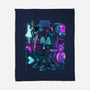 Robots And Faith-None-Fleece-Blanket-Bruno Mota